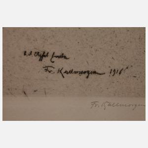 Prof. Friedrich Kallmorgen, ”Apfelernte”