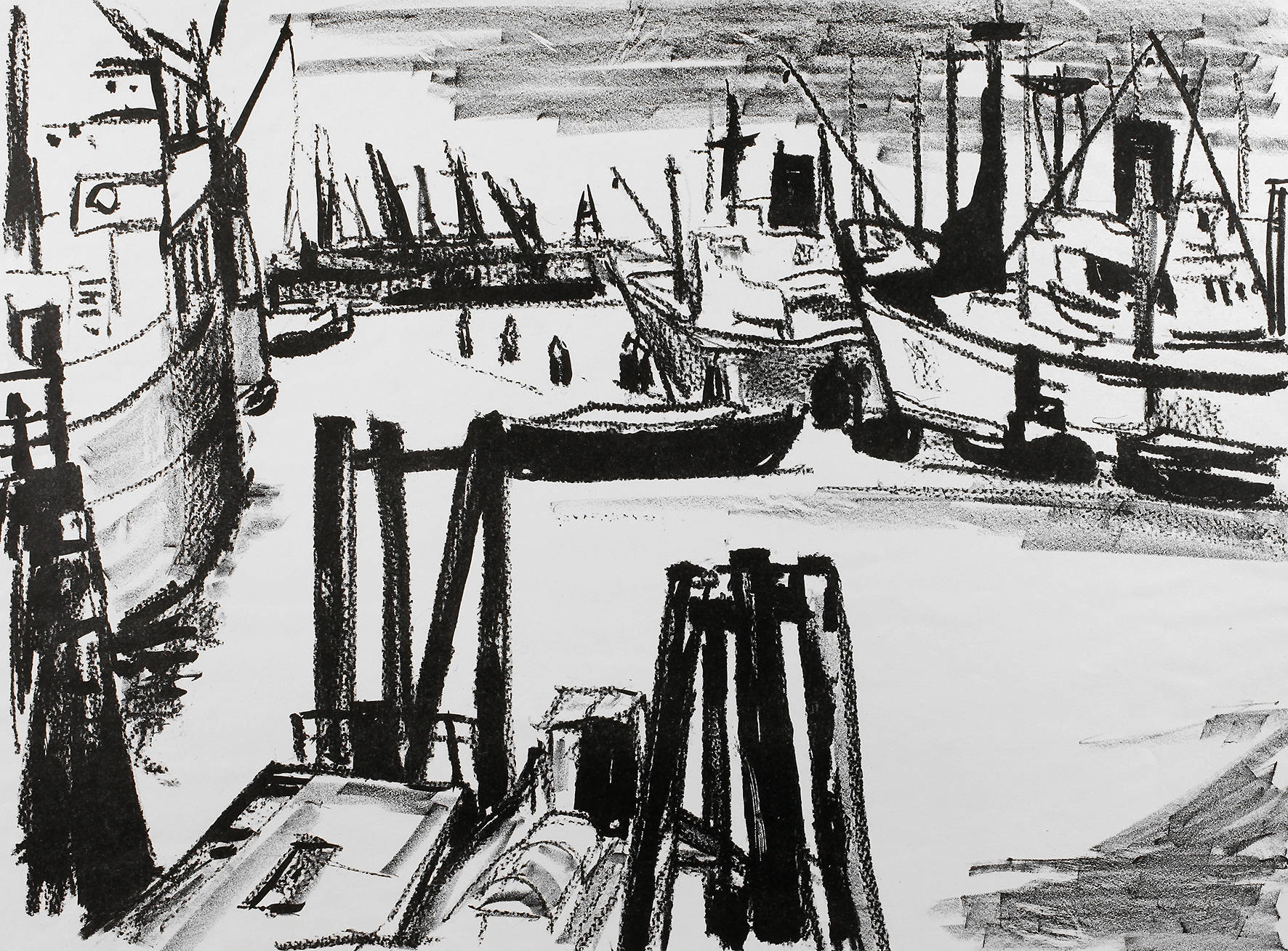 Tom Hops, ”Im Hamburger Hafen”