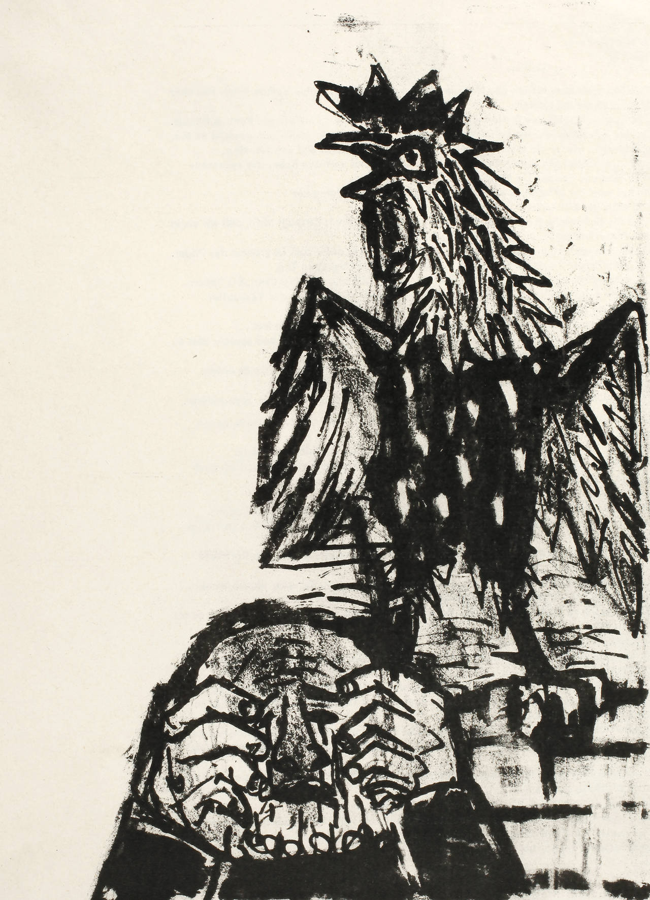 Otto Dix ”Die Verleugnung des Petrus”