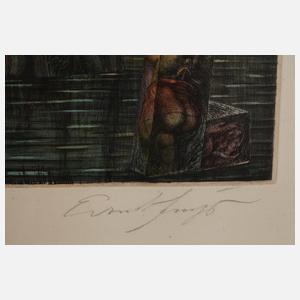 Prof. Ernst Fuchs, ”Die Geburt der Venus”