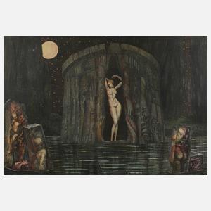 Prof. Ernst Fuchs, ”Die Geburt der Venus”