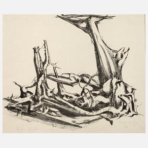 Karl Hartung, ”Phantastisches Gerippe”