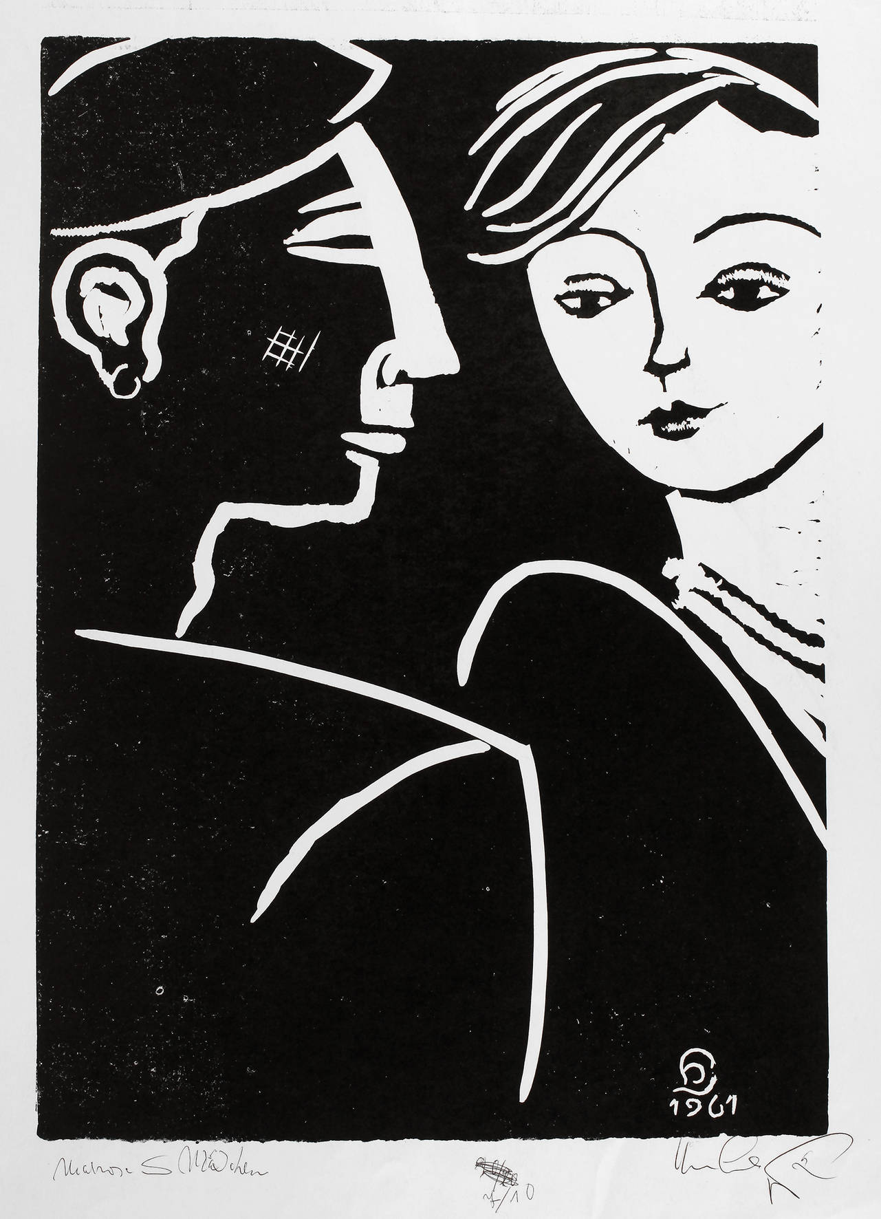 Prof. Hans Leip, ”Matrose & Mädchen”