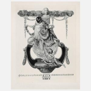 Marquis Franz von Bayros, Exlibris Irma Kühnemann