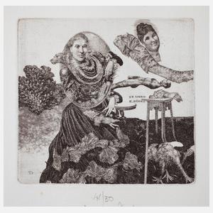 Prof. Albin Brunovsky, Exlibris K. Rödel