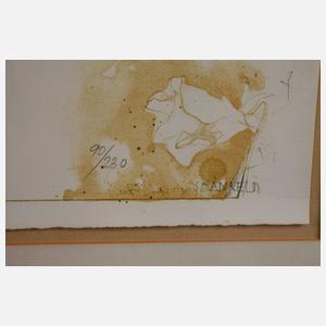 Vegetatives Stillleben mit Brief