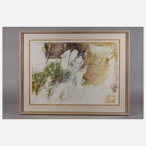 Vegetatives Stillleben mit Brief