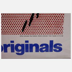 Roy Lichtenstein, ”Kiss V”