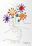 Pablo Picasso, ”Hand with Bouquet”