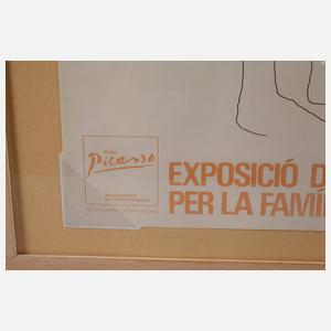Pablo Picasso, Ausstellungsplakat 1980
