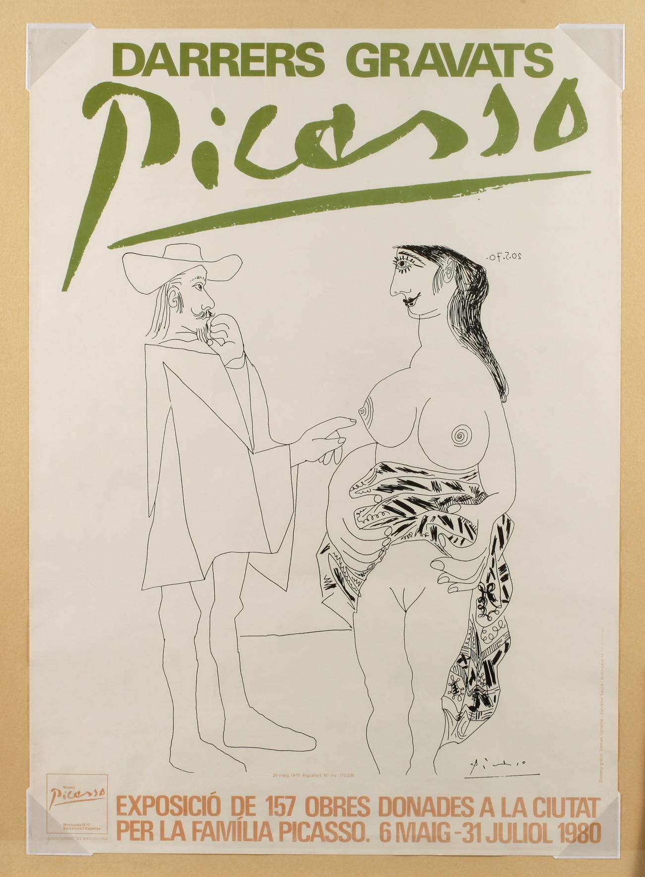 Pablo Picasso, Ausstellungsplakat 1980