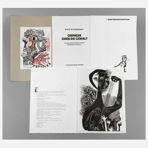 Wolf Hildebrandt, Mappe ”Orpheus oder die Gewalt”