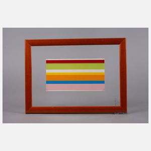 Imi Knoebel, attr., Streifenkomposition