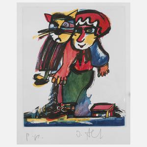 OtmarAlt, Figur mit Katze