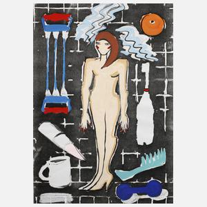 Elvira Bach, Morgentoilette