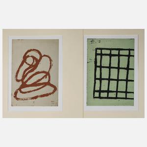 Günther Förg, Zwei Radierungen