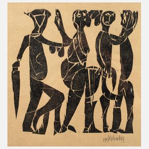 Prof. HAP Grieshaber, Figuren