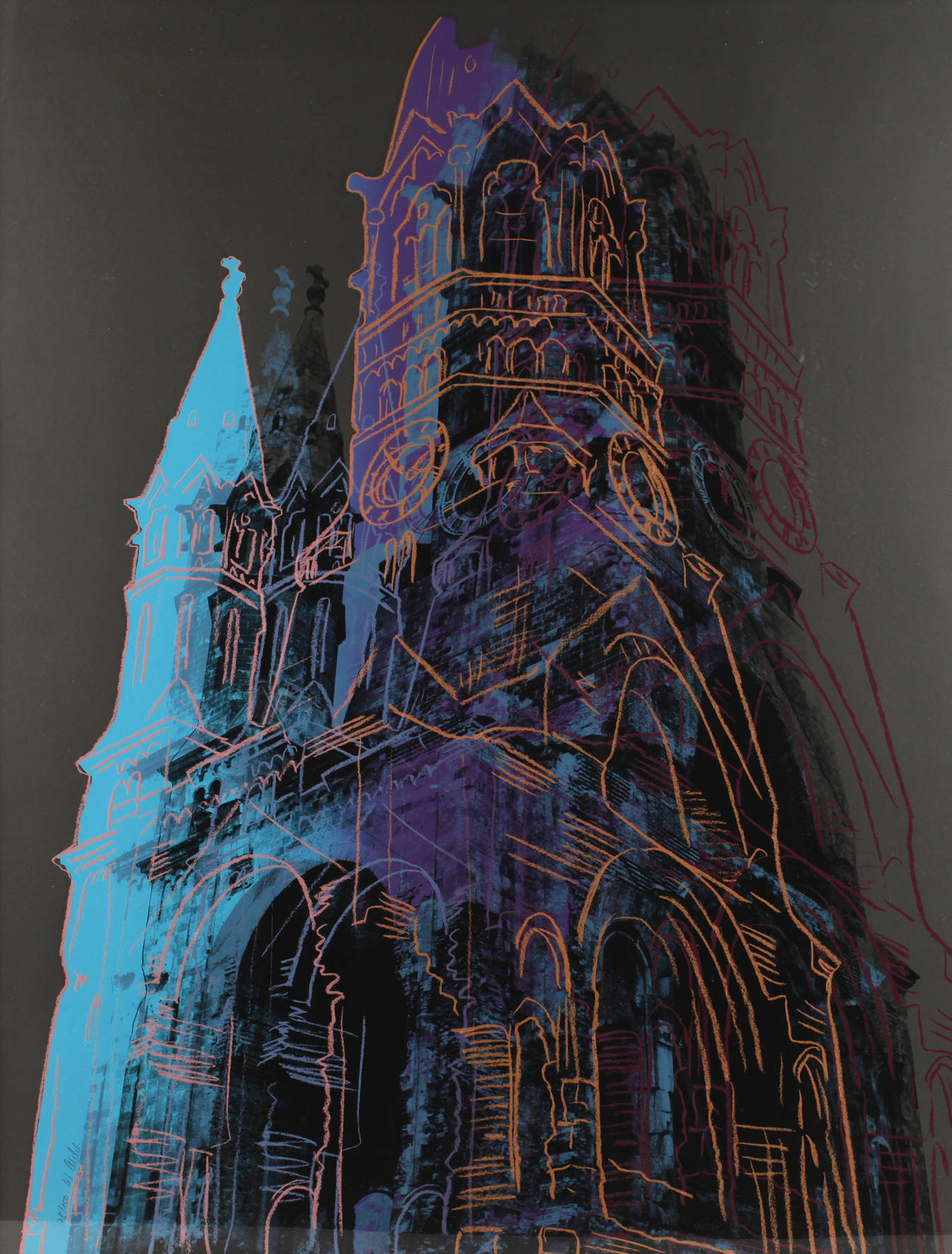 Hans-Jürgen Kuhl, Kaiser-Wilhelm-Gedächtniskirche grau