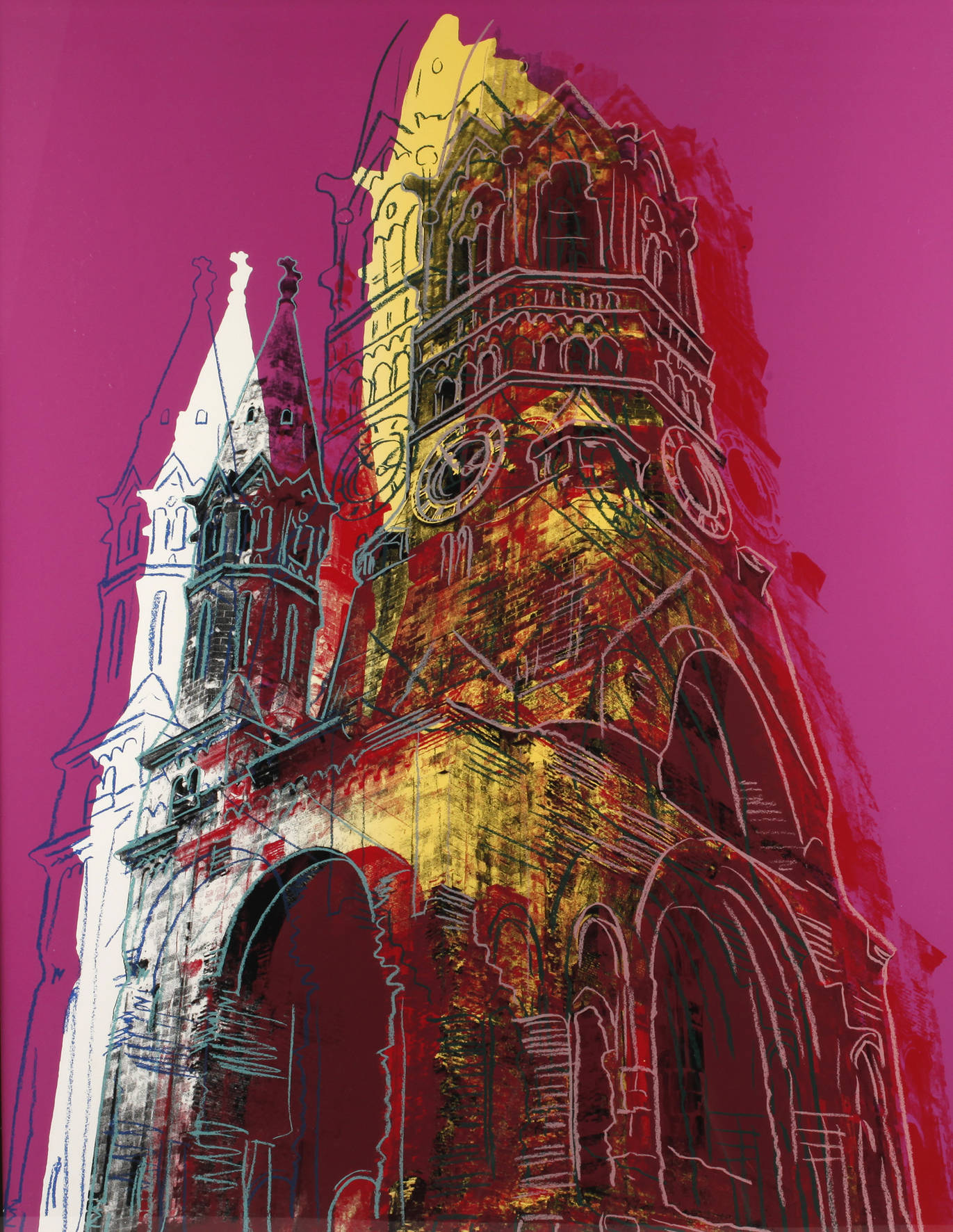 Hans-Jürgen Kuhl, Kaiser-Wilhelm-Gedächtniskirche violett