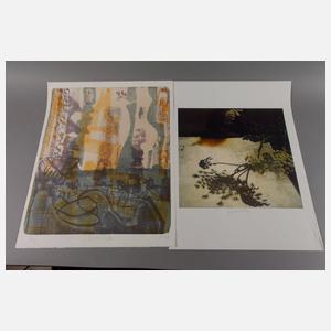 Strawalde (Jürgen Böttcher), sieben Farblithografien