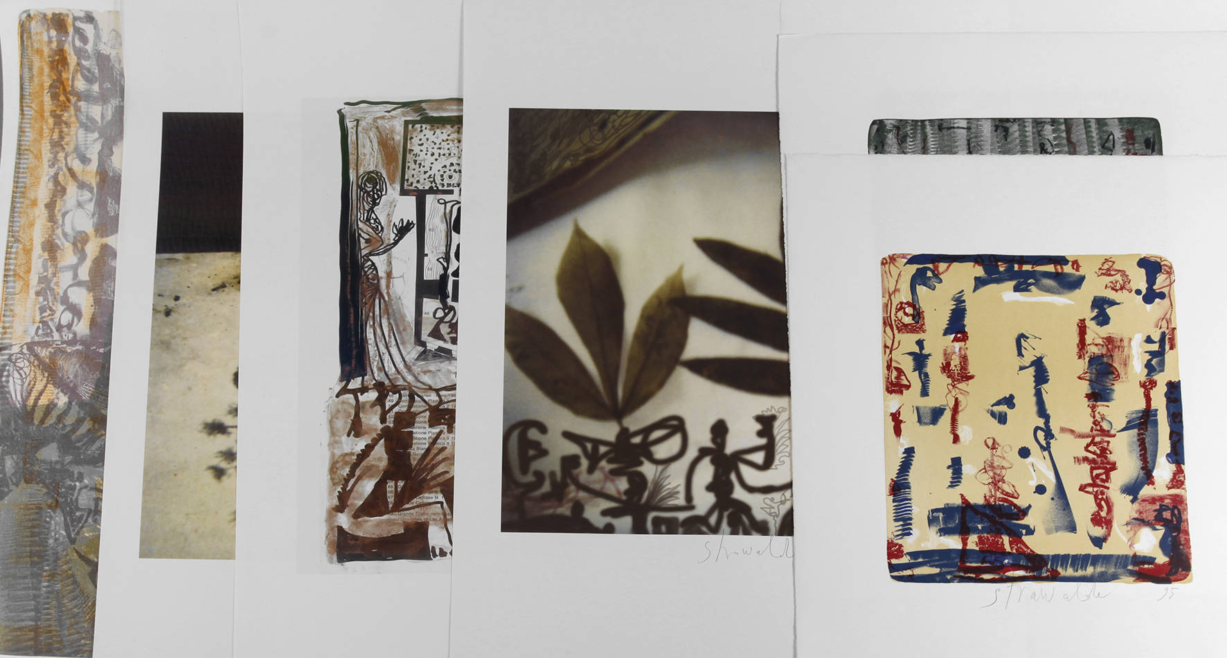 Strawalde (Jürgen Böttcher), sieben Farblithografien