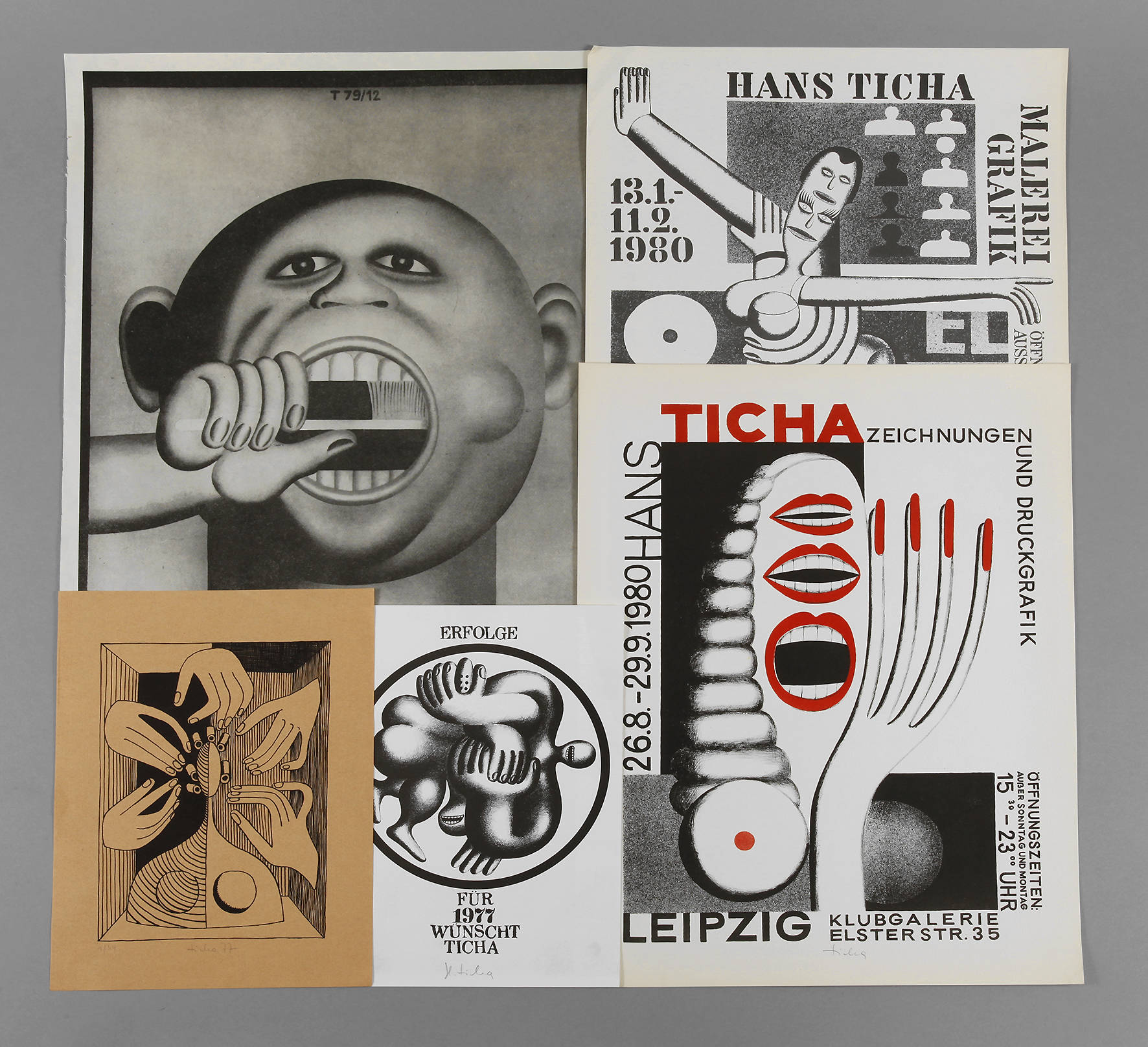 Hans Ticha, Graphikkonvolut 1