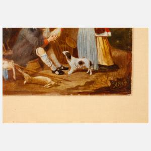 Beim Geflügelhändler