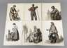 August Allebé , attr., sechs Genredarstellungen