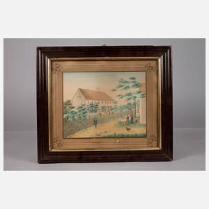 Biedermeierlicher Bauernhof