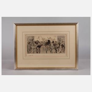 Adolf Oberländer, ”Im zoologischen Garten”