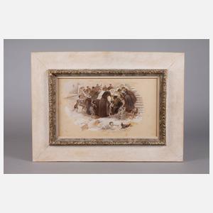 Georg Johann Christian von Urlaub, ”Das Volk sieht zum erstenmal einen Maler...”