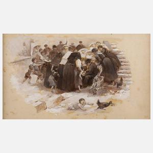 Georg Johann Christian von Urlaub, ”Das Volk sieht zum erstenmal einen Maler...”