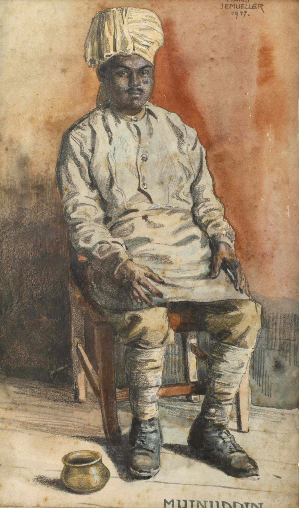 Hans Jemüller, Orientalenportrait