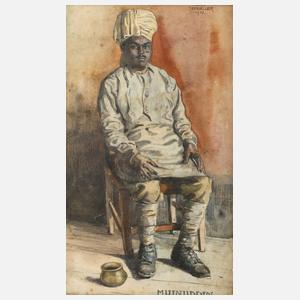 Hans Jemüller, Orientalenportrait