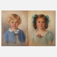 Else Luedecke, zwei Kinderportraits111