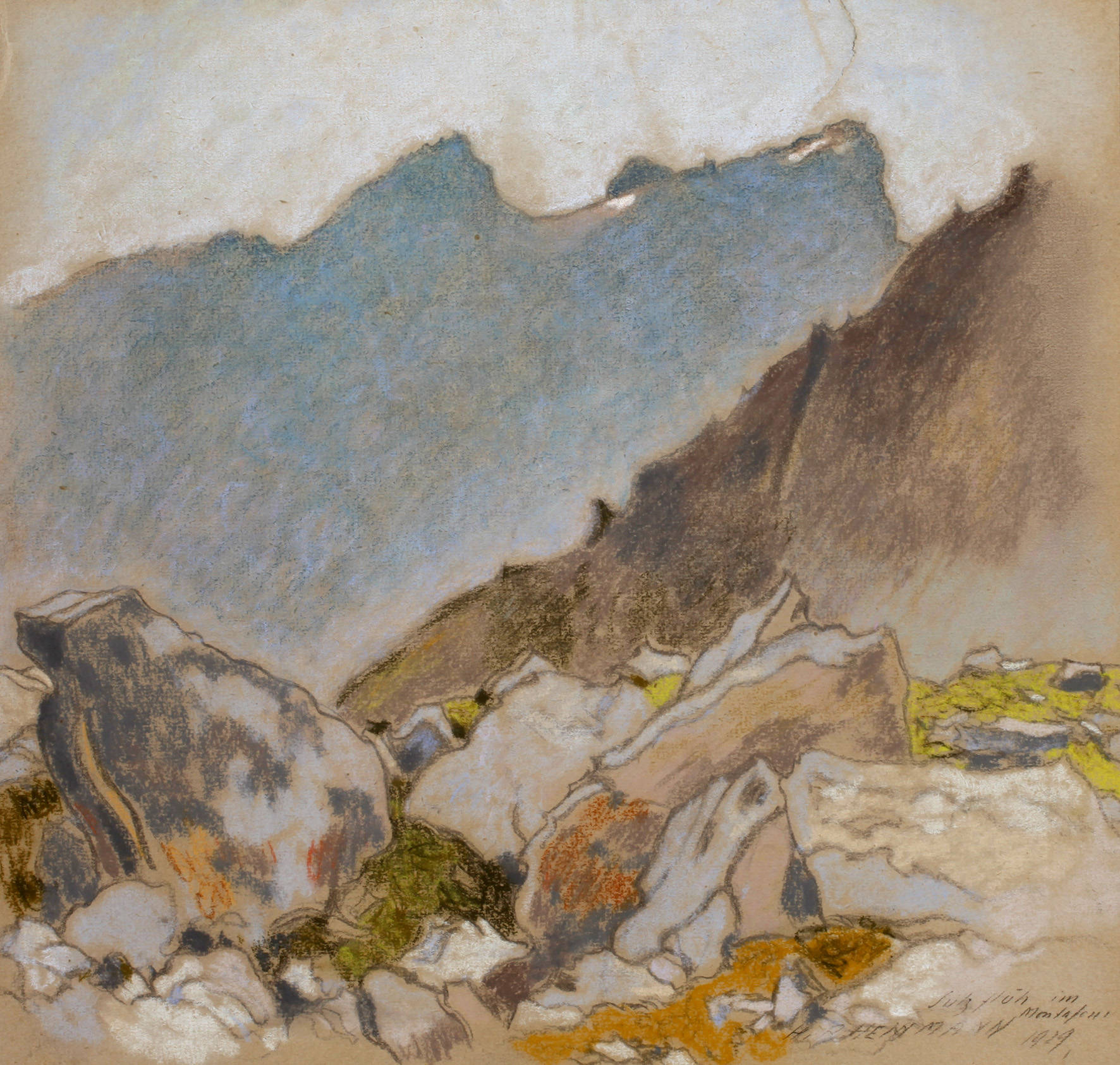 Hans Richard Heinmann, Alpenlandschaft