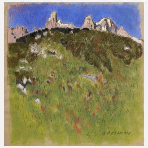 Hans Richard Heinmann, Alpenlandschaft