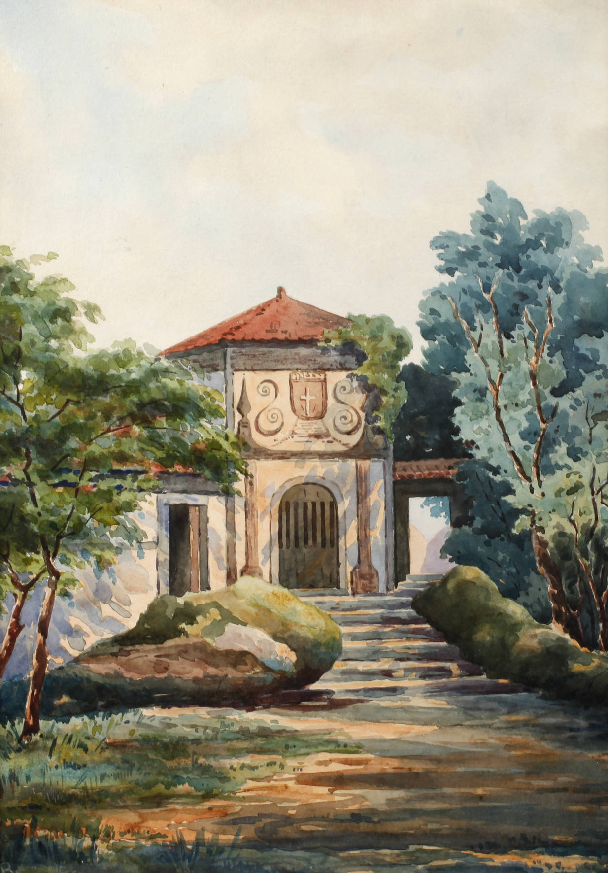 Claus von Below-Salseske, Eremitage bei Bussaco