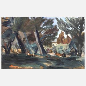 Leopold Levy, mediterrane Landschaft