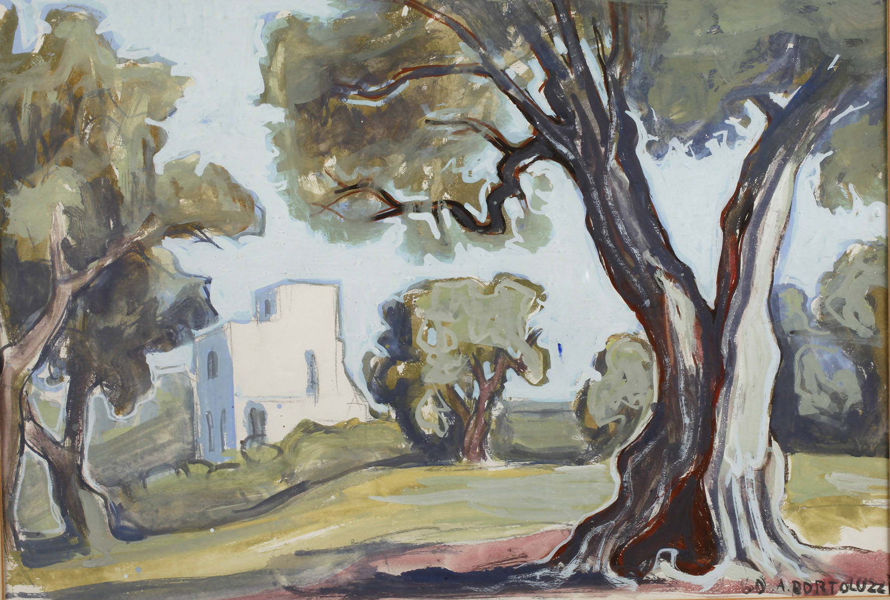 Alfredo Bortoluzzi, Landschaft