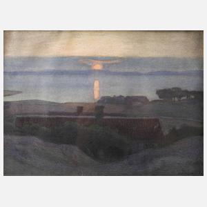 Albert Eldh, schwedische Küstenlandschaft