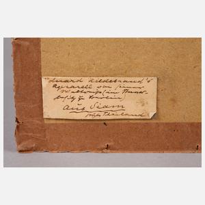 Eduard Hildebrandt, attr., Sonnenuntergang in Siam