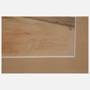 Italienische Küstenlandschaft