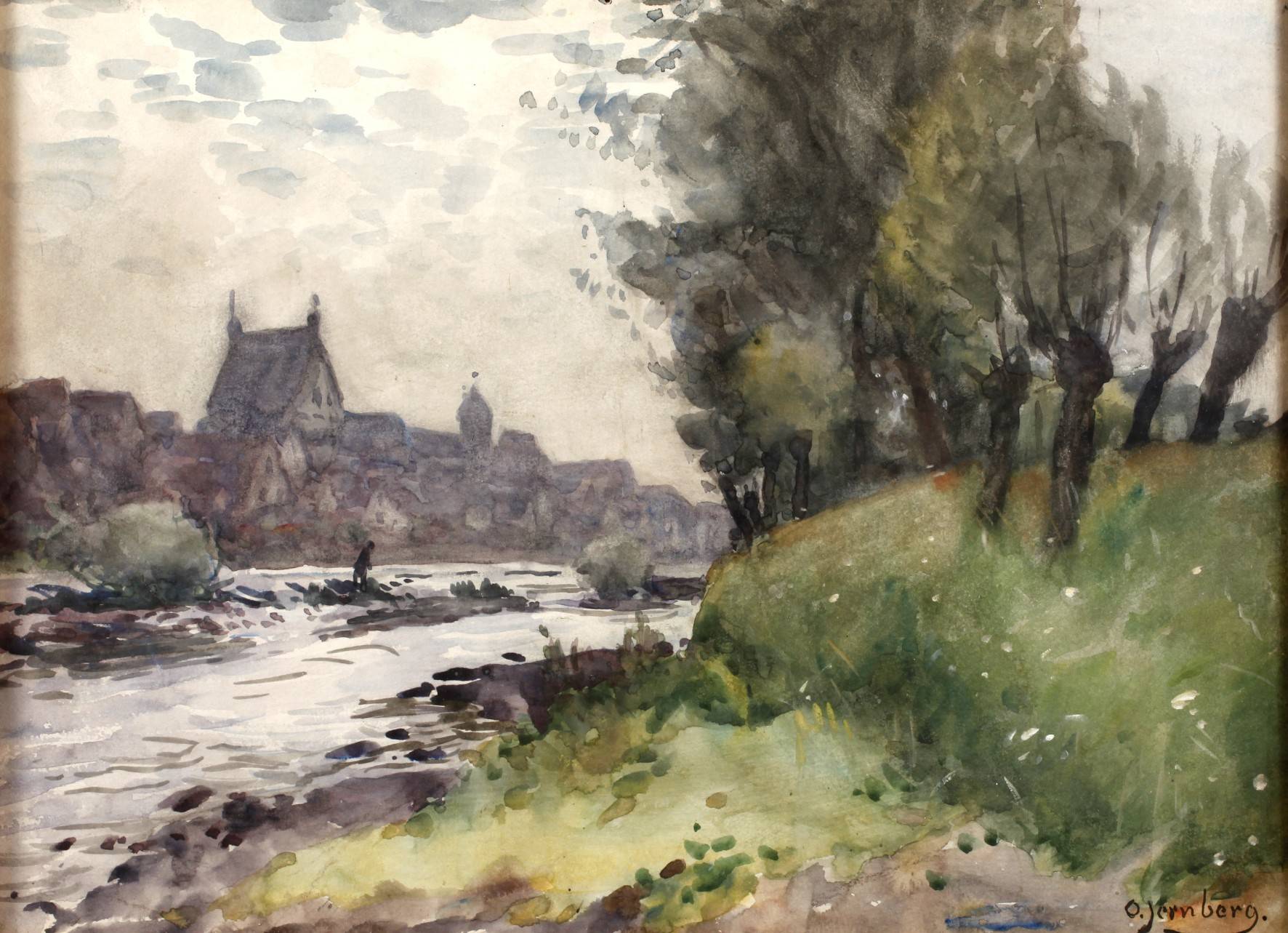 Prof. Olof Jernberg, Ansicht Besigheim