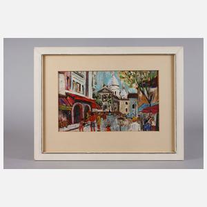 Ansicht Paris Montmartre Ansicht Paris Montmartre