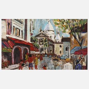 Ansicht Paris Montmartre Ansicht Paris Montmartre