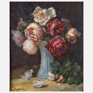 Professor Franz Huth, üppiges Blumenstillleben