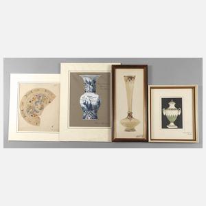 Maria Kardell, zwei Keramikstudien