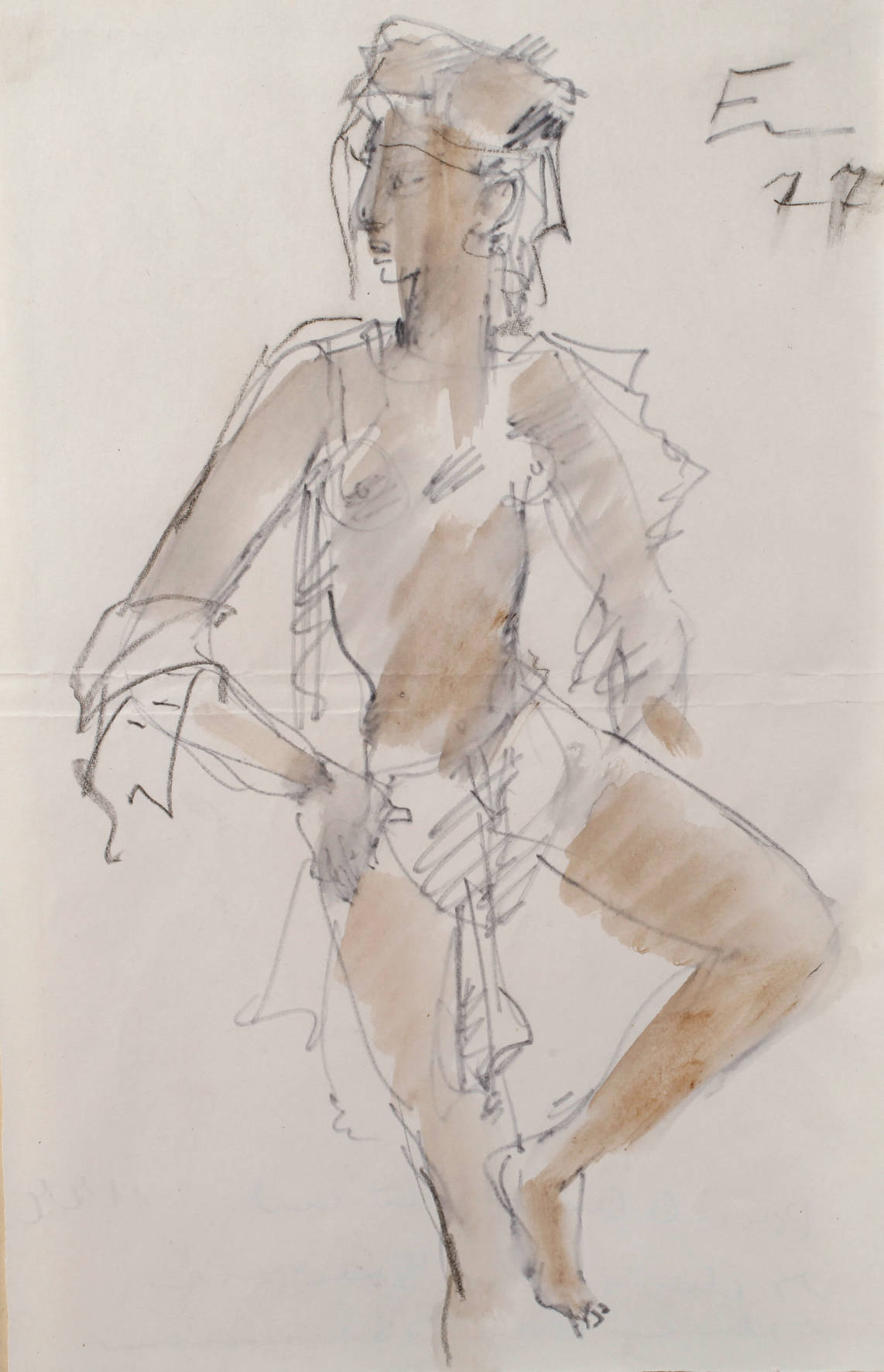 Eva Schwimmer, Damenakt