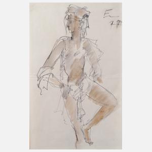 Eva Schwimmer, Damenakt